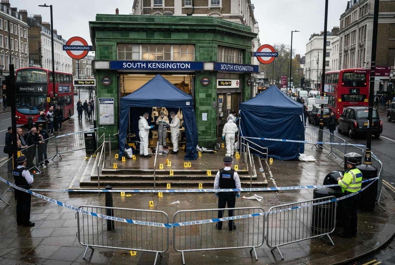 Underground Attack, London: Stabbing Near Station Platform Leaves One Dead and Another Fighting for Life Underground Attack, London: Stabbing Near Station Platform Leaves One Dead and Another Fighting for Life