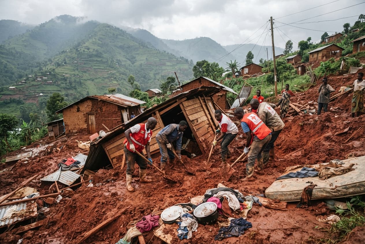 Bududa Slope Failure, Sudden Disaster Hits Rural Uganda As Torrential Mudslides Kill Six Villagers Bududa Slope Failure, Sudden Disaster Hits Rural Uganda As Torrential Mudslides Kill Six Villagers
