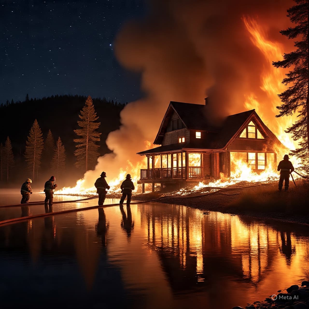 Ash on the Water, Sirens in the Dark: A Luxury Retreat Interrupted Ash on the Water, Sirens in the Dark: A Luxury Retreat Interrupted