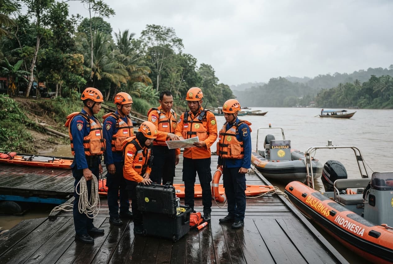 River Ferry Disaster: Nighttime Collision Between Ferry And Speedboat Drowns Three In Kalimantan River Ferry Disaster: Nighttime Collision Between Ferry And Speedboat Drowns Three In Kalimantan