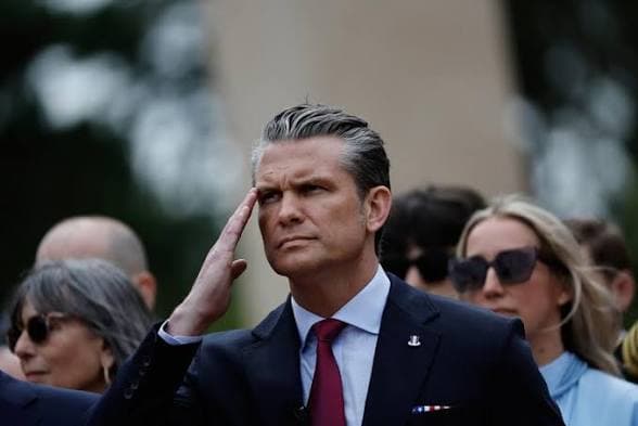 Hegseth Evokes Immigration and ‘Invasion’ During D-Day Speech in France Hegseth Evokes Immigration and ‘Invasion’ During D-Day Speech in France