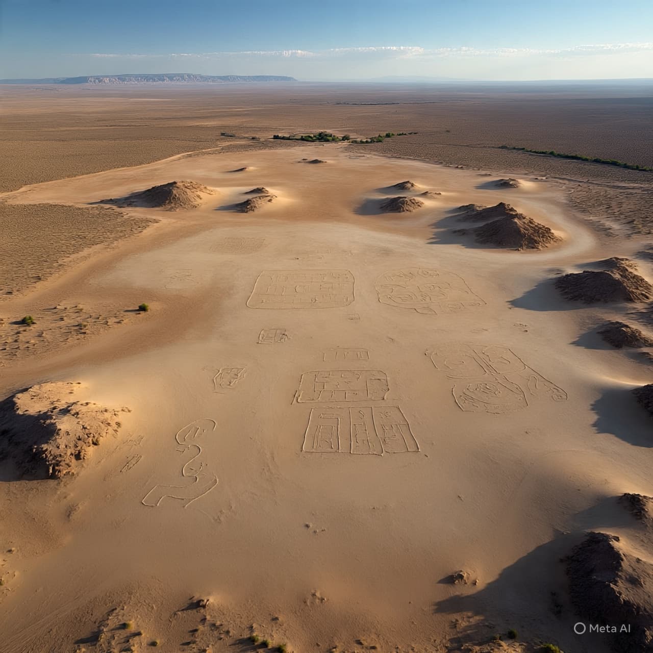 Where Desert Shapes Sleep Under Sun and Sand: When Algorithms Unearthed Forgotten Lines Where Desert Shapes Sleep Under Sun and Sand: When Algorithms Unearthed Forgotten Lines