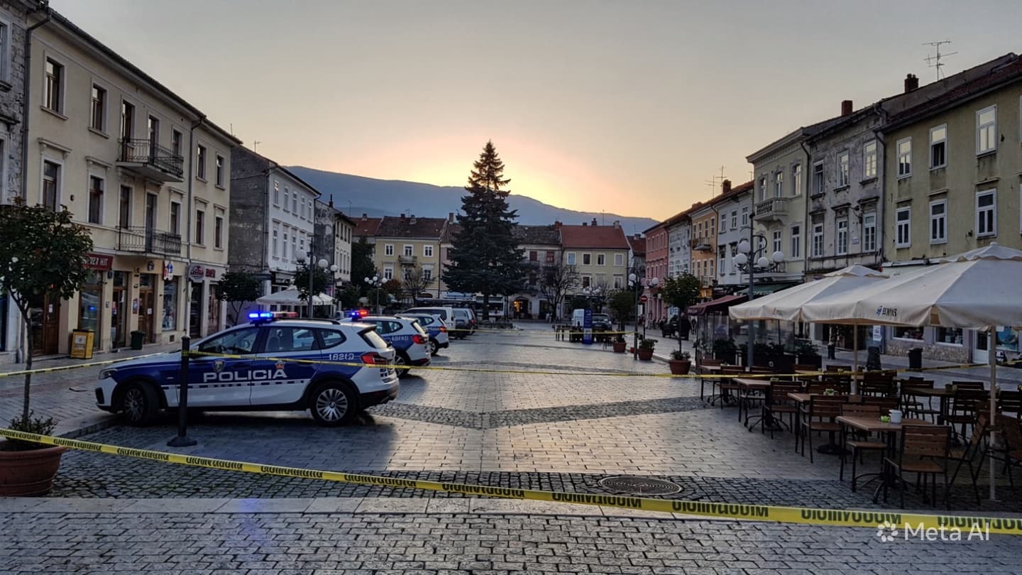 The Wounded Streets of Nikšić, When an Armed Altercation Escalated Into Downtown Gunfire, Center The Wounded Streets of Nikšić, When an Armed Altercation Escalated Into Downtown Gunfire, Center