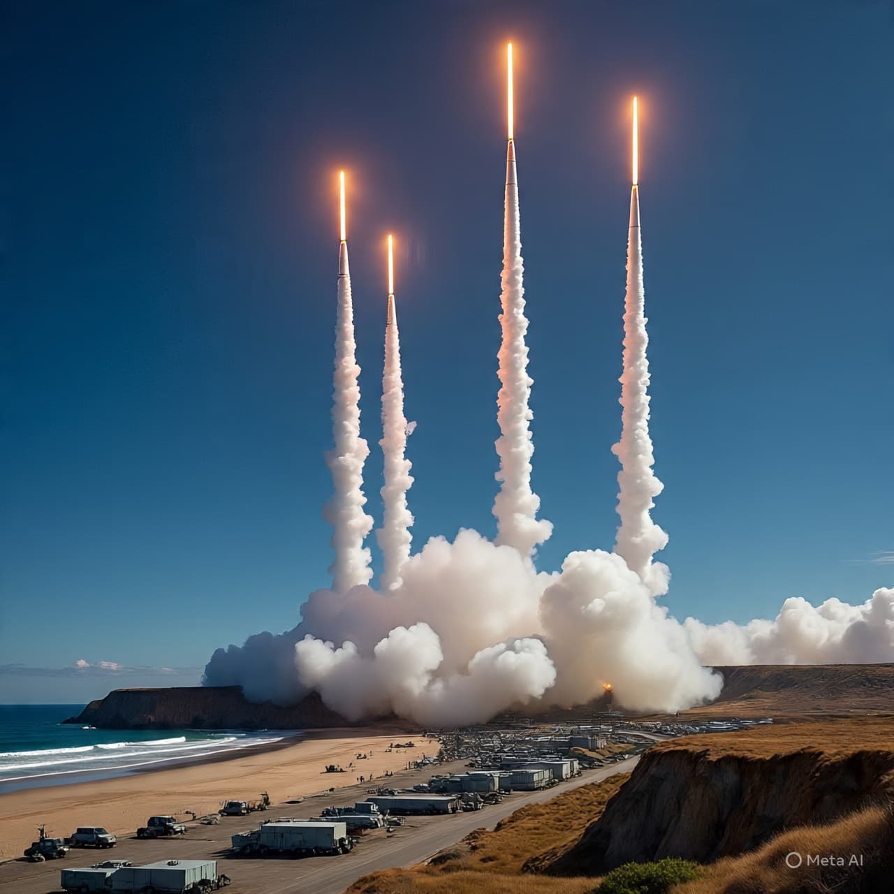 Traces Across the Sky: What Do Multiple Launches Reveal in a Familiar Pattern? Traces Across the Sky: What Do Multiple Launches Reveal in a Familiar Pattern?