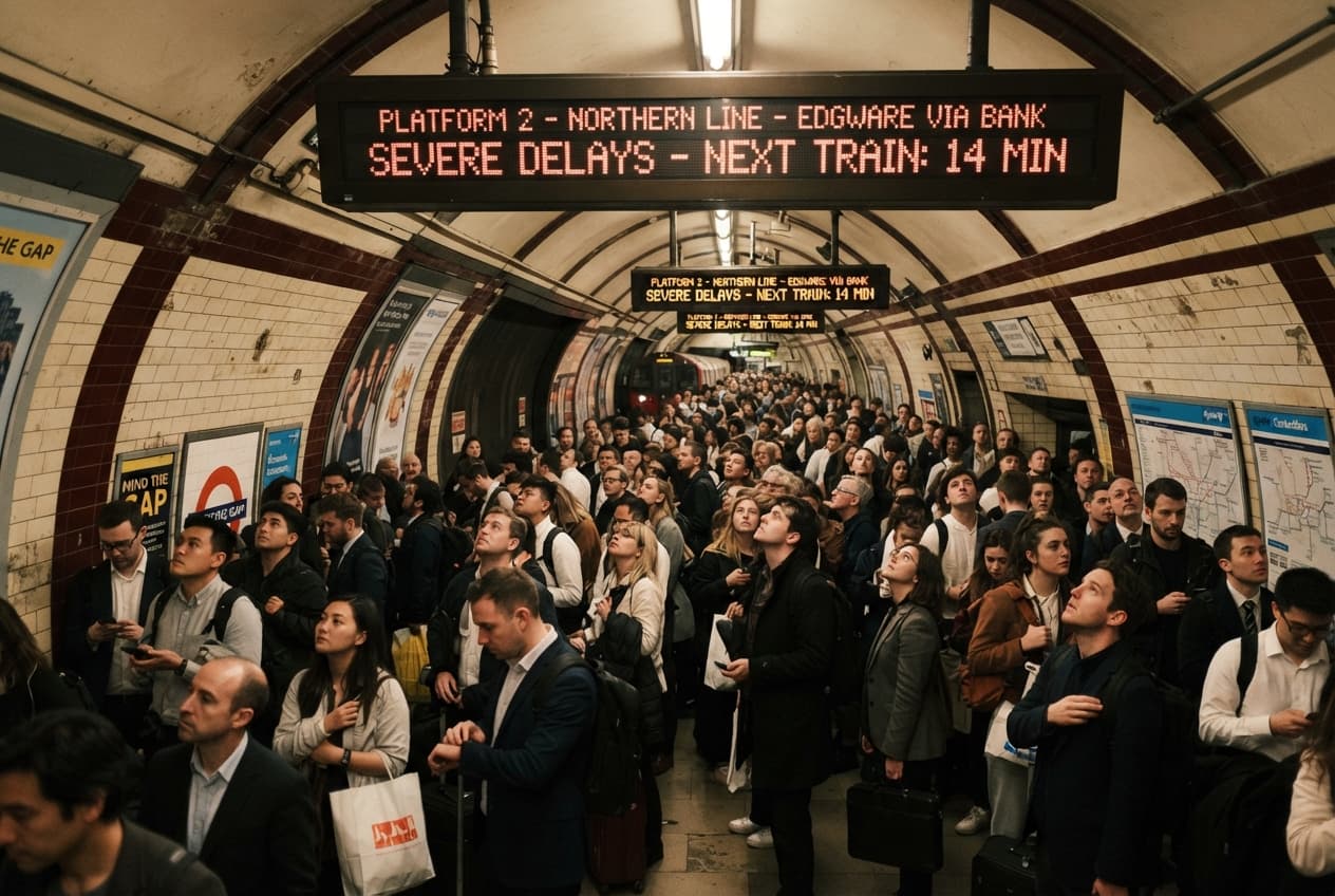 Urban Transport Crisis: Underground Signal Failures Trigger Train Collision Across Central London Junctions Urban Transport Crisis: Underground Signal Failures Trigger Train Collision Across Central London Junctions