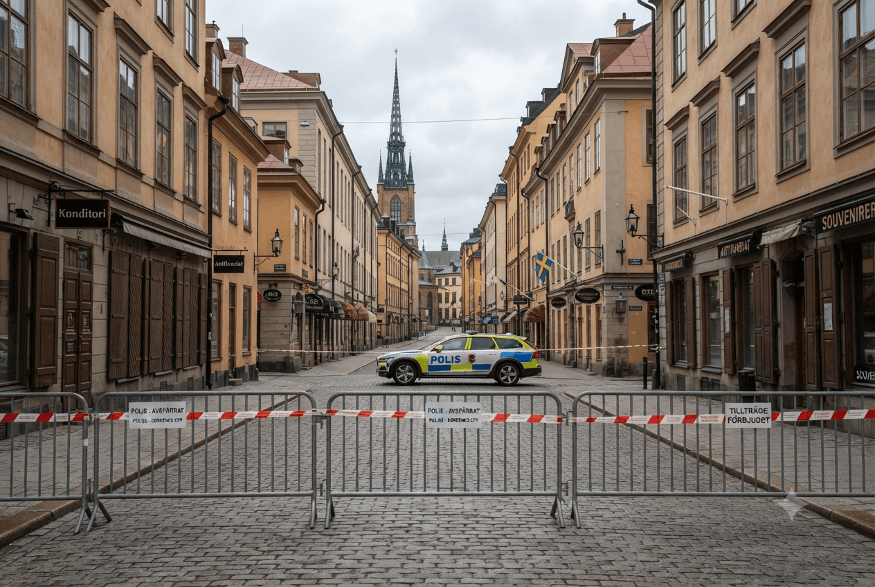 Stockholm Stabbing Tragedy: Four Dead Following Severe Violent Incident In The City Center Stockholm Stabbing Tragedy: Four Dead Following Severe Violent Incident In The City Center