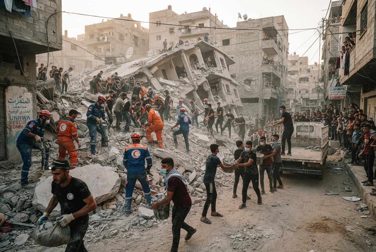 Refugee Settlement Collapse: Two Killed and Several Injured in Lebanon Following Structural Failure Refugee Settlement Collapse: Two Killed and Several Injured in Lebanon Following Structural Failure