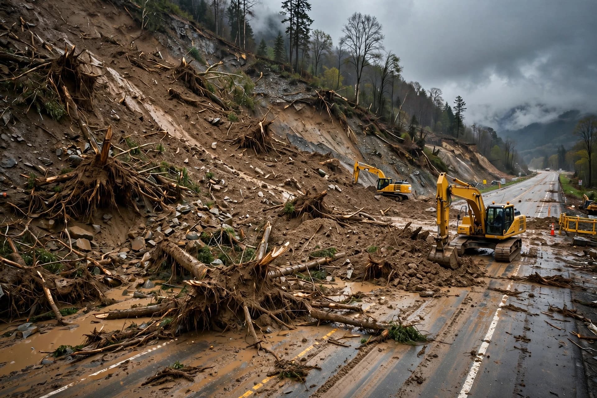 Inter-American Highway Landslide: Three Dead as Mudslide Buries Vehicle in Guatemala Inter-American Highway Landslide: Three Dead as Mudslide Buries Vehicle in Guatemala