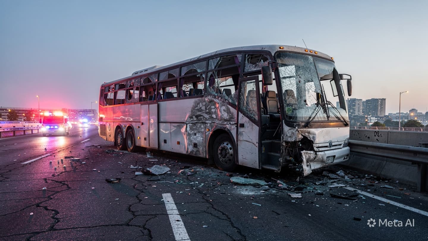 Fatal Bus Crash on Highway 57: Two Dead After Collision in Central Mexico Corridor Fatal Bus Crash on Highway 57: Two Dead After Collision in Central Mexico Corridor