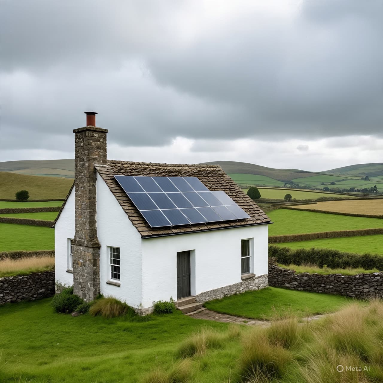 Across Fields and Fences, Under Open Skies: Solar Panels Begin to Gather Light in Rural Scotland Across Fields and Fences, Under Open Skies: Solar Panels Begin to Gather Light in Rural Scotland