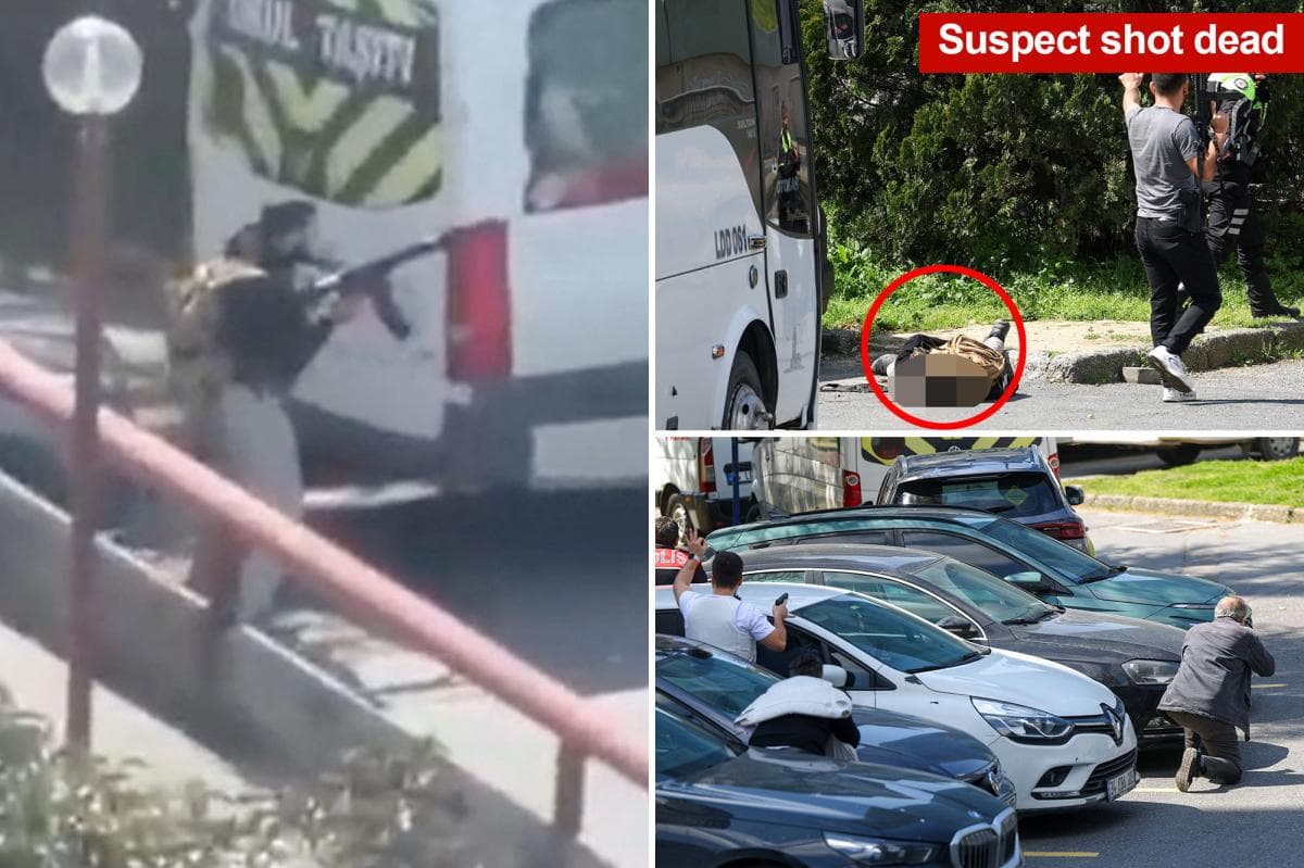 One Killed and Four Injured in 'Terrorist Attack' Near Israeli Consulate in Istanbul One Killed and Four Injured in 'Terrorist Attack' Near Israeli Consulate in Istanbul