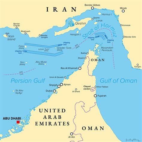 Iran Says It and Oman Reached an Understanding on Coordinates for Route Through Strait of Hormuz Iran Says It and Oman Reached an Understanding on Coordinates for Route Through Strait of Hormuz