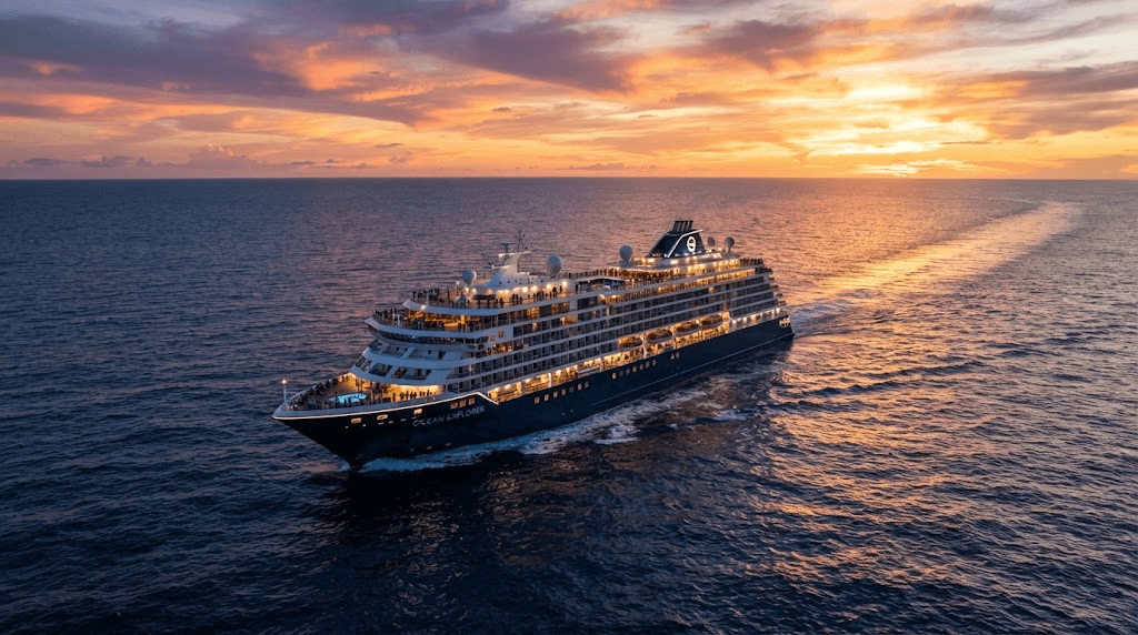 Disaster at Sea: Cruise Liner Collides with Cargo Ship off the German Coast Disaster at Sea: Cruise Liner Collides with Cargo Ship off the German Coast