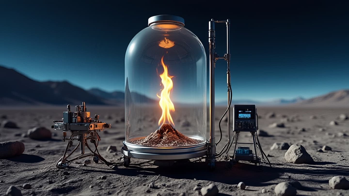 The science behind NASA’s plan to ignite lunar fire. The science behind NASA’s plan to ignite lunar fire.