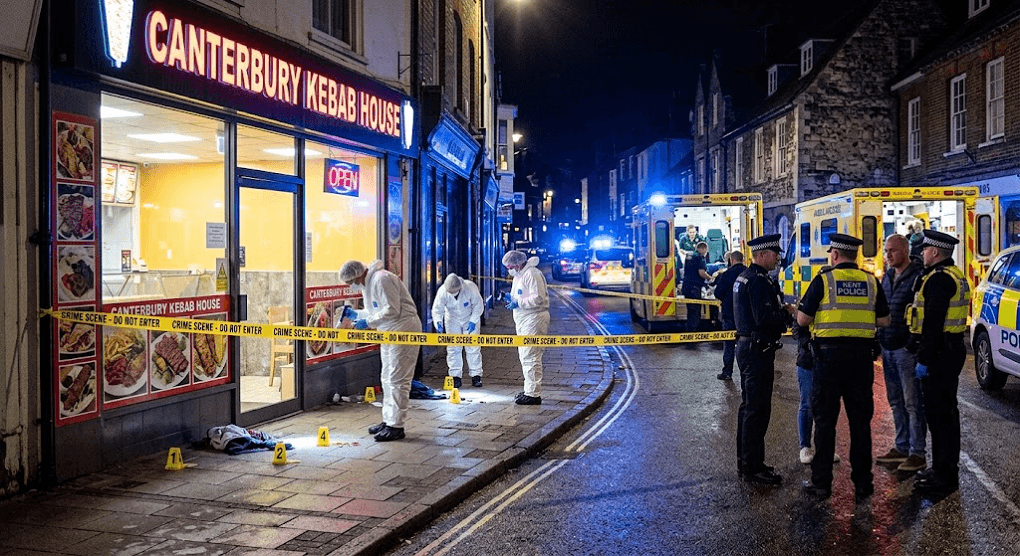Multiple Stabbings Outside Canterbury Kebab Shop Leave Three Young Men Injured After Violent Brawl Multiple Stabbings Outside Canterbury Kebab Shop Leave Three Young Men Injured After Violent Brawl