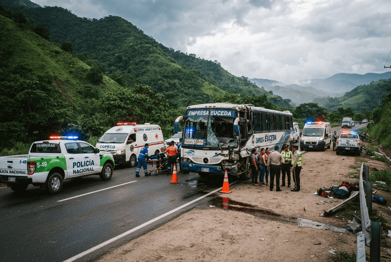 Northern Corridor Disaster: Passenger Bus Collision Leaves Multiple Hospitalized and One Dead Northern Corridor Disaster: Passenger Bus Collision Leaves Multiple Hospitalized and One Dead