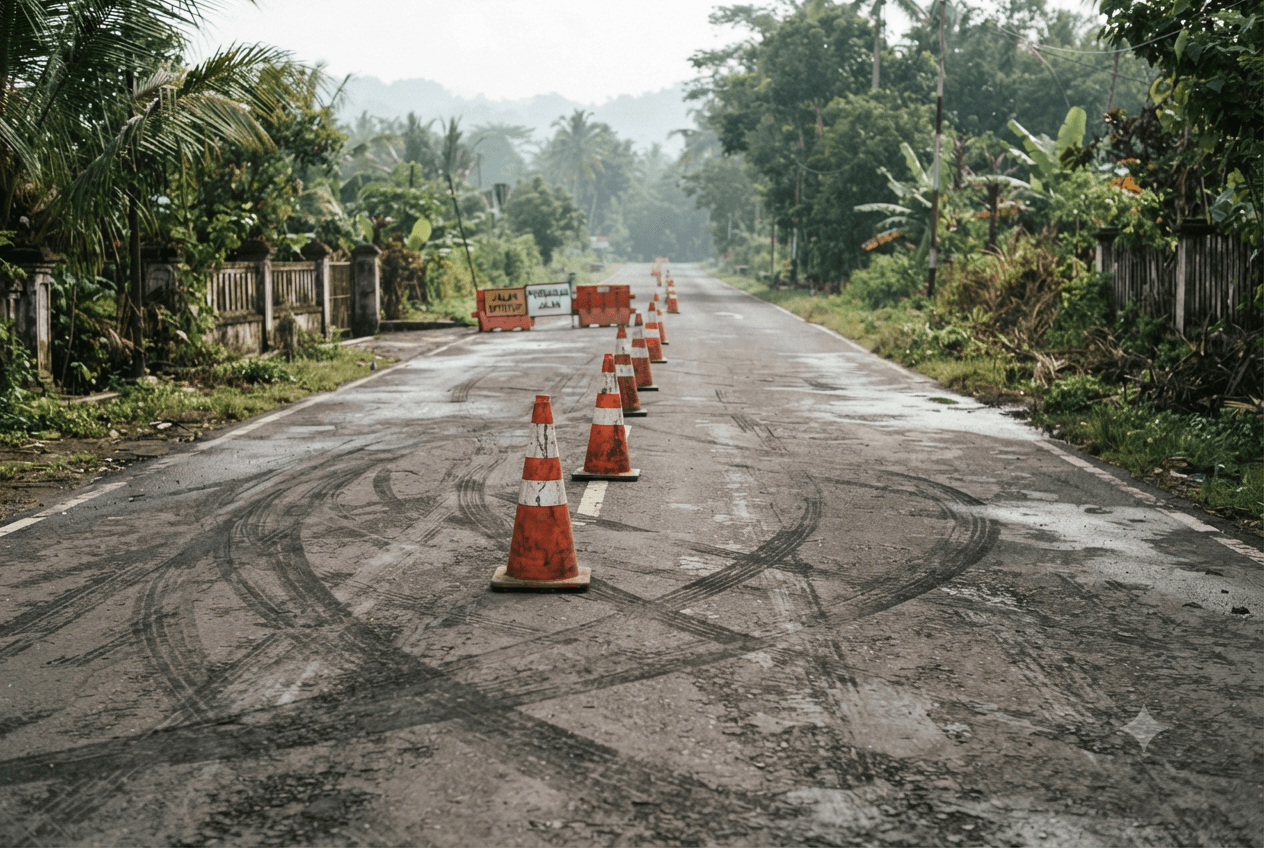 Fatal Accident in Indonesia: Truck Collides With Motorcycle Leaving Mother and Child Dead Today Fatal Accident in Indonesia: Truck Collides With Motorcycle Leaving Mother and Child Dead Today