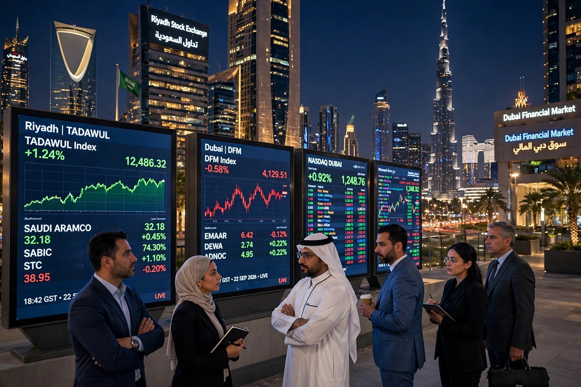 Across Gulf Markets, Investors Reconsider the Road Ahead as U.S. Interest Rates Begin Moving Higher Across Gulf Markets, Investors Reconsider the Road Ahead as U.S. Interest Rates Begin Moving Higher