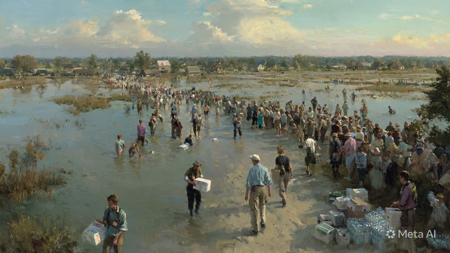 When Rivers Claim the Valley: A Quiet Offering of Aid After the Rains Recede When Rivers Claim the Valley: A Quiet Offering of Aid After the Rains Recede
