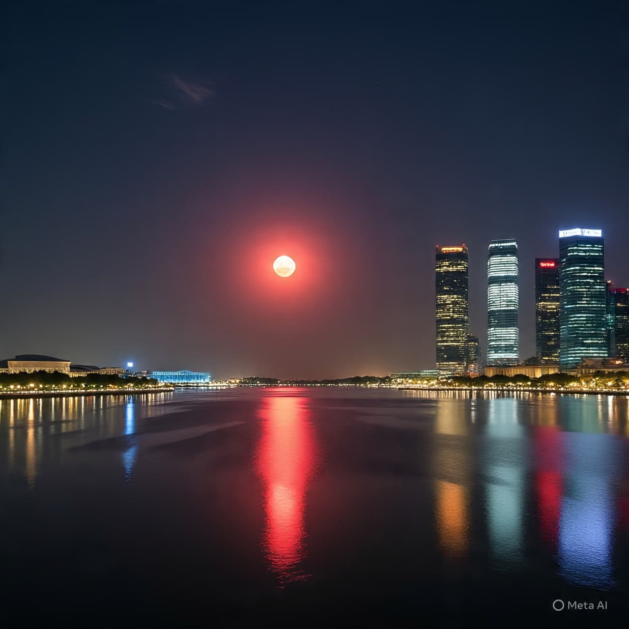 Under a Red Moon’s Gaze: Singapore Awaits the Sky’s Quiet Waltz Under a Red Moon’s Gaze: Singapore Awaits the Sky’s Quiet Waltz