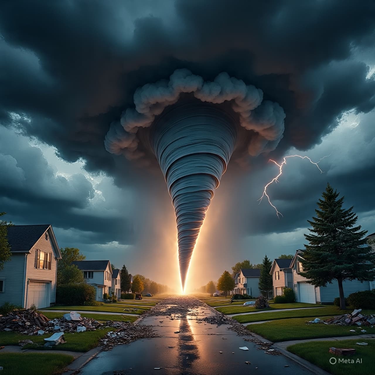 When the Sky Twists: A City Meets the Unexpected When the Sky Twists: A City Meets the Unexpected