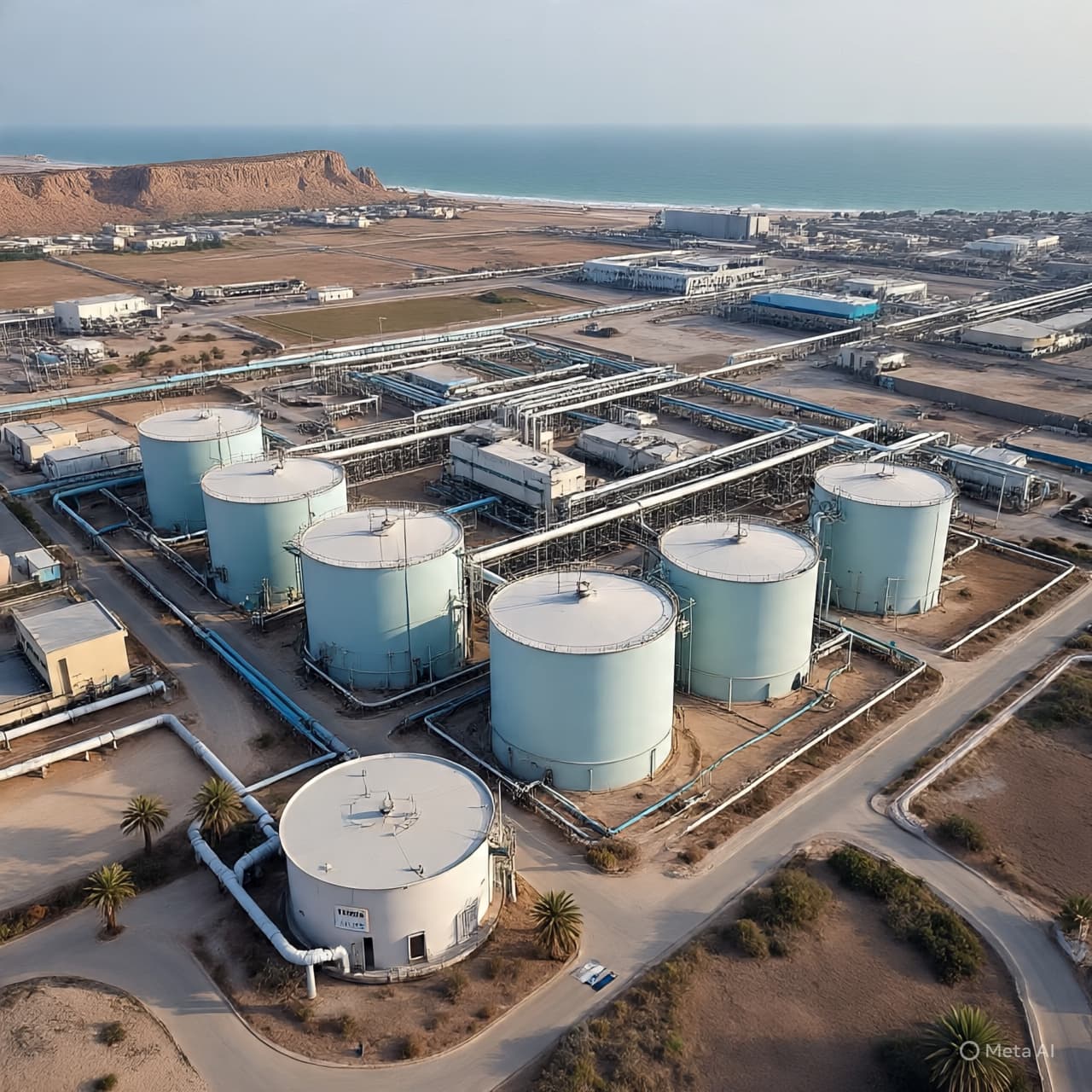 Where the Sea Becomes Drinking Water: A Quiet Plant in Bahrain and the Sudden Sound of Drones Where the Sea Becomes Drinking Water: A Quiet Plant in Bahrain and the Sudden Sound of Drones
