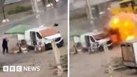 Video Shows Russian Drone Chasing Ukrainian Street Vendor in “Human Safari” Attack Video Shows Russian Drone Chasing Ukrainian Street Vendor in “Human Safari” Attack