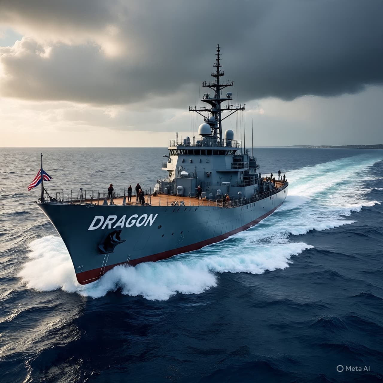 Between Ports and Patrols: HMS Dragon Heads East on a Mission of Presence Between Ports and Patrols: HMS Dragon Heads East on a Mission of Presence