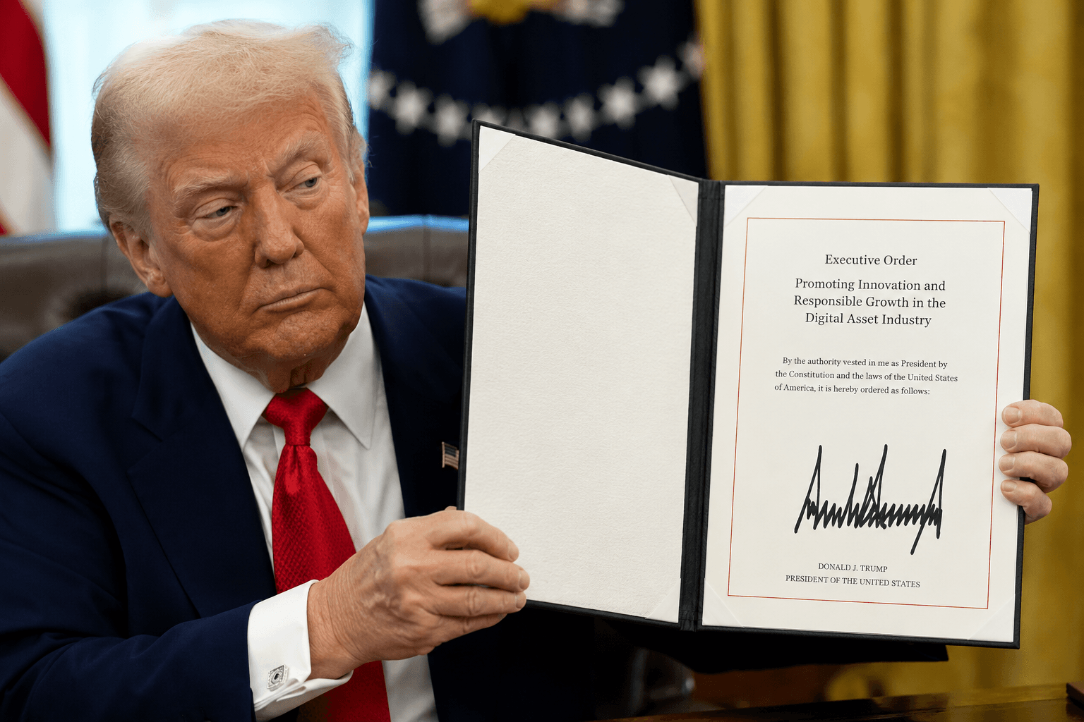 Trump Administration Signals Increased Banking Confidence by Limiting State Oversight of XRP and Crypto Trump Administration Signals Increased Banking Confidence by Limiting State Oversight of XRP and Crypto
