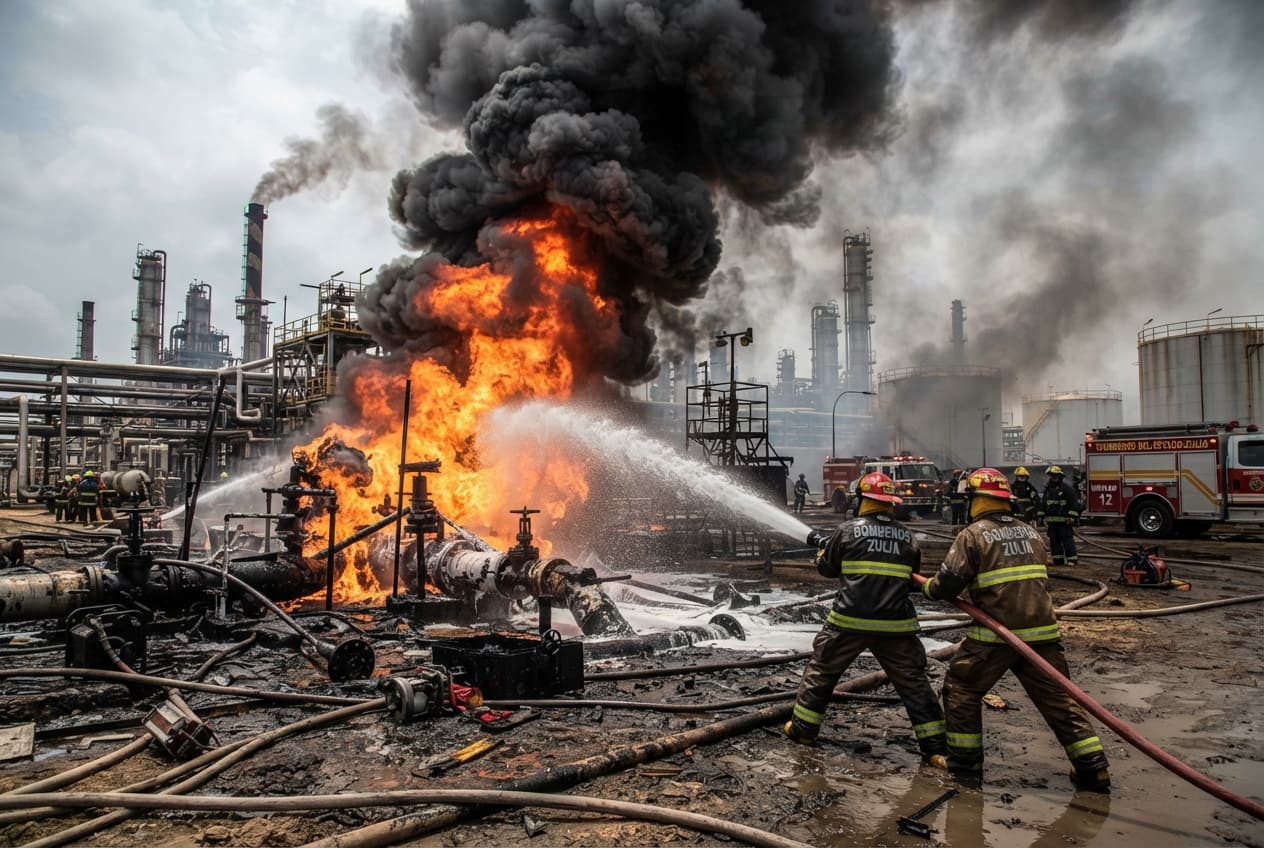 Zulia Pipeline Blast: Five Dead After Massive Explosion Tears Through Critical Energy Infrastructure Today Zulia Pipeline Blast: Five Dead After Massive Explosion Tears Through Critical Energy Infrastructure Today