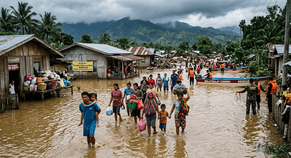 Flash Floods Submerge 5 Bukidnon Barangays; Over 200 Families Displaced in Malaybalay City Flash Floods Submerge 5 Bukidnon Barangays; Over 200 Families Displaced in Malaybalay City