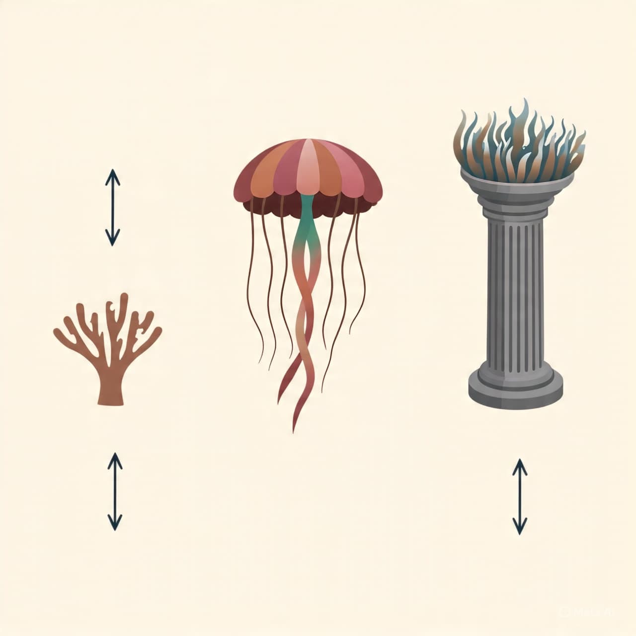 Between Gel and Gravity, the Subtle Architecture of Creature and Coral Between Gel and Gravity, the Subtle Architecture of Creature and Coral