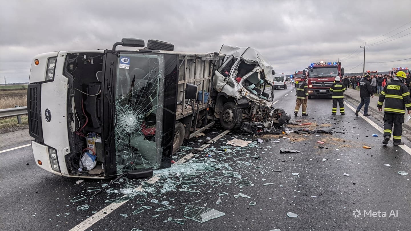 Highway Tragedy: Multiple Fatalities Confirmed After Bus And Truck Collide On The National Road Highway Tragedy: Multiple Fatalities Confirmed After Bus And Truck Collide On The National Road