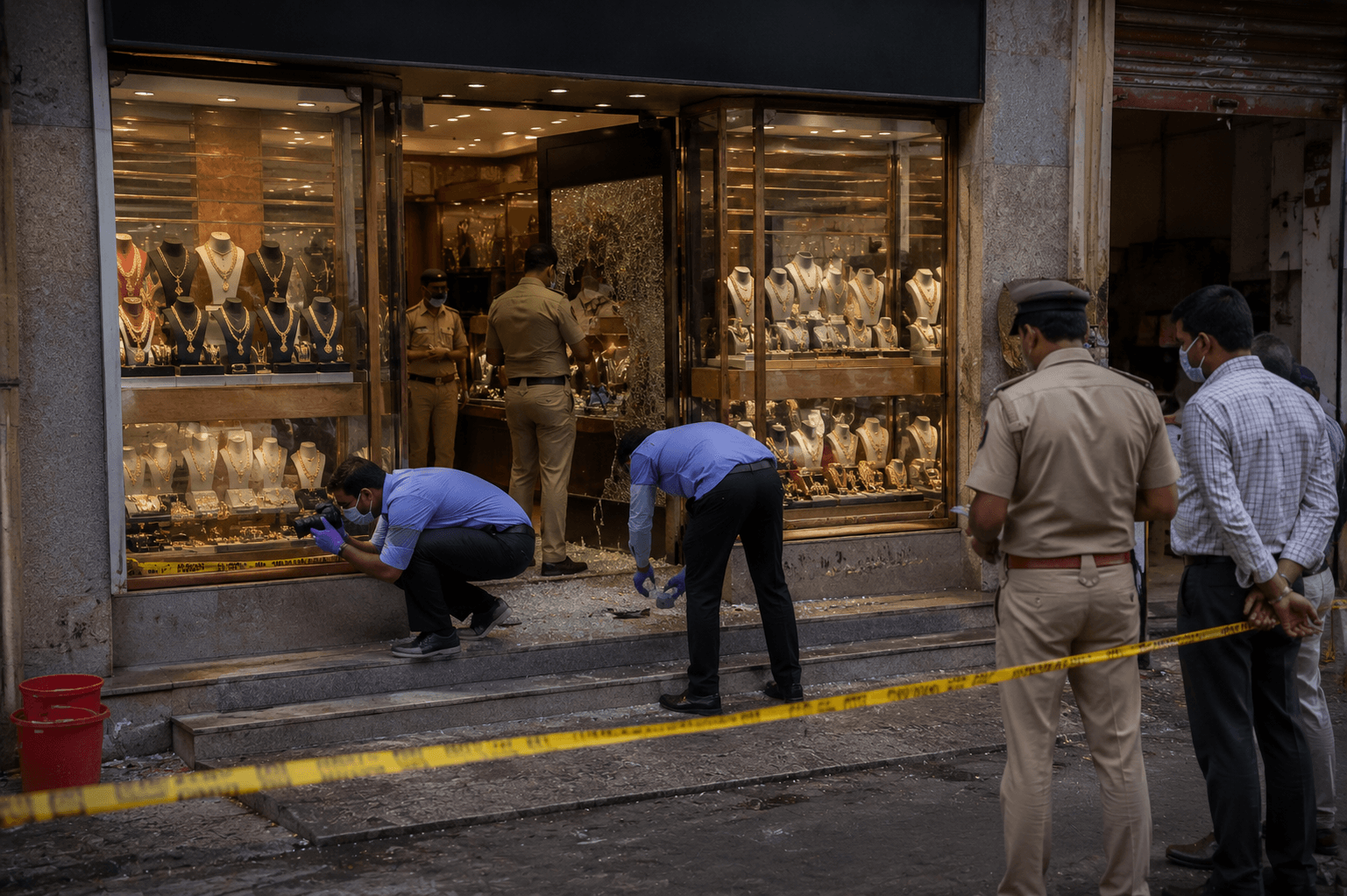 indian Jeweller Arrested for Allegedly Staging Burglary at His Own Shop in Karnataka indian Jeweller Arrested for Allegedly Staging Burglary at His Own Shop in Karnataka