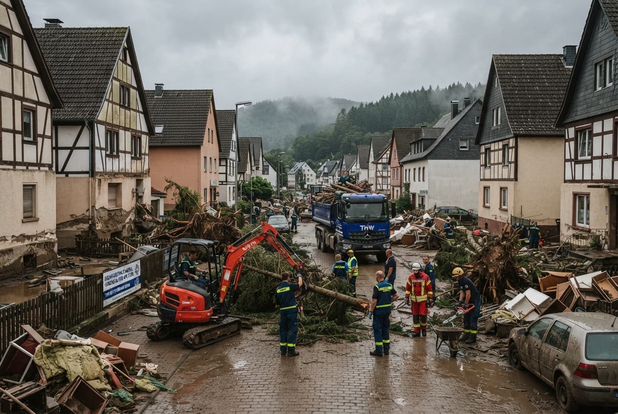 Deadly Fronts Sweep Germany: Sudden Storms Leave Behind Severe Destruction and Casualties in Waldorf Deadly Fronts Sweep Germany: Sudden Storms Leave Behind Severe Destruction and Casualties in Waldorf