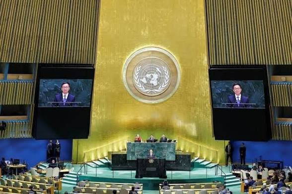 China Challenges US Policies on Iran and Cuba in UN General Assembly Speech China Challenges US Policies on Iran and Cuba in UN General Assembly Speech