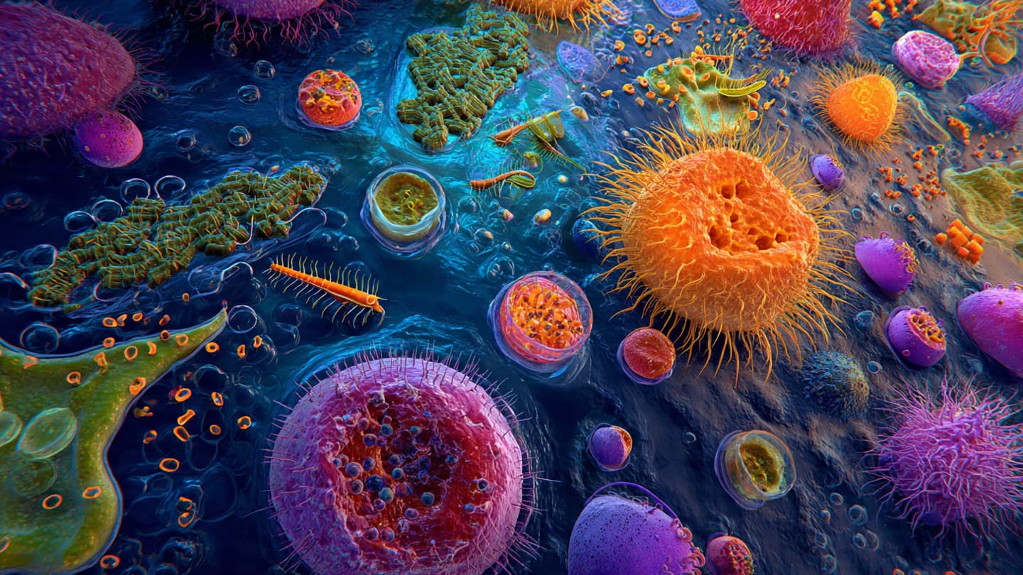 A Microscopic World Reveals Unexpected Survival Strategies A Microscopic World Reveals Unexpected Survival Strategies