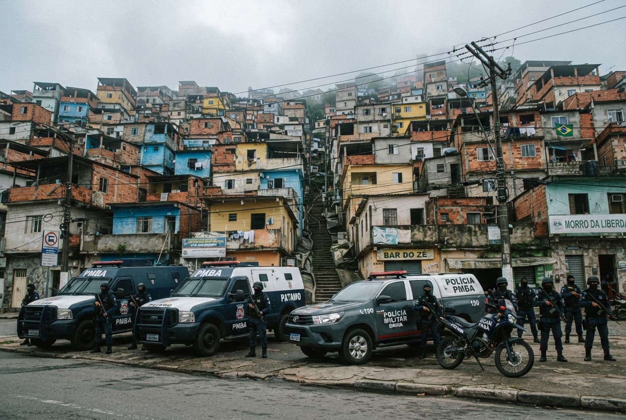 Salvador Slums Carnage: Police Confrontation with Armed Suspects Results in Three Fatalities Salvador Slums Carnage: Police Confrontation with Armed Suspects Results in Three Fatalities