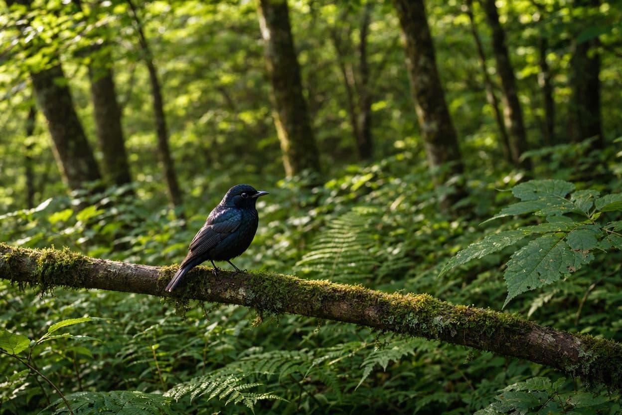 Black robin named New Zealand’s Bird of the Year Black robin named New Zealand’s Bird of the Year