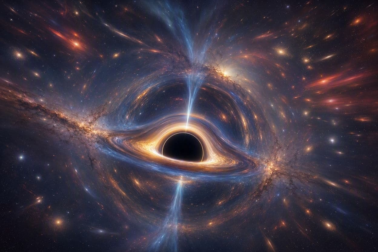 The expanding universe and its gravitational giants The expanding universe and its gravitational giants