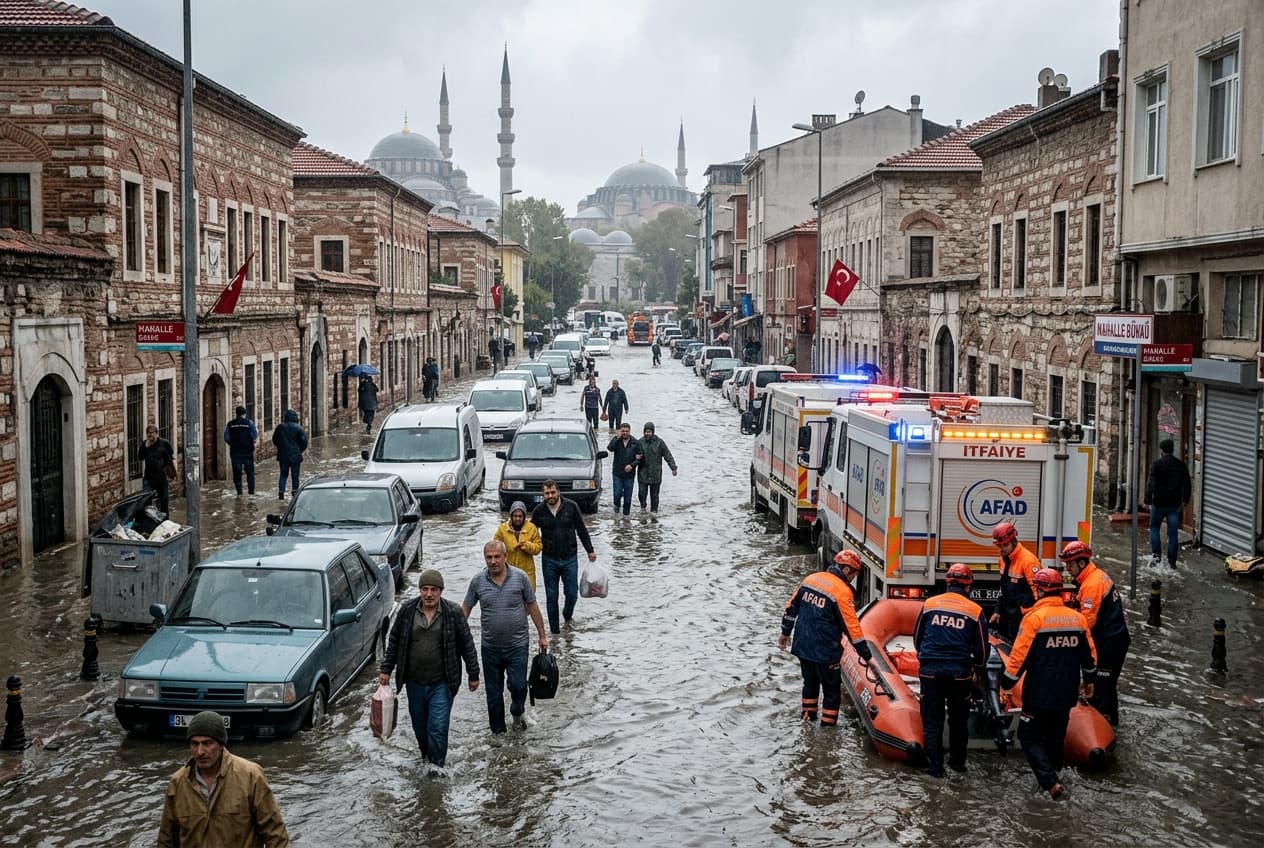 Deadly Floods Devastate Istanbul: Three Killed as Landslides Bury Homes After Apocalyptic Rainfall Deadly Floods Devastate Istanbul: Three Killed as Landslides Bury Homes After Apocalyptic Rainfall