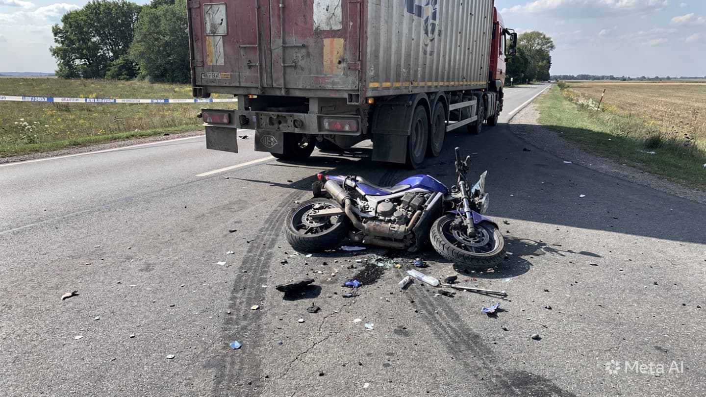 Fatal Crash in Hunan: Two Killed as Motorbike Impacts Heavy Cargo Truck on Highway Fatal Crash in Hunan: Two Killed as Motorbike Impacts Heavy Cargo Truck on Highway