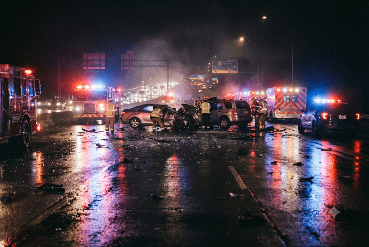Tohoku Expressway Tragedy: Two Dead Following Multi-Vehicle Pileup On Wednesday Morning In Northern Japan Tohoku Expressway Tragedy: Two Dead Following Multi-Vehicle Pileup On Wednesday Morning In Northern Japan