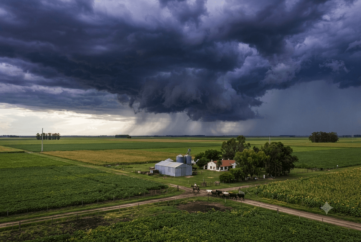 Fatal Weather Event: Lightning Strike Claims One Life During Severe Storm in Santa Fe Province Fatal Weather Event: Lightning Strike Claims One Life During Severe Storm in Santa Fe Province