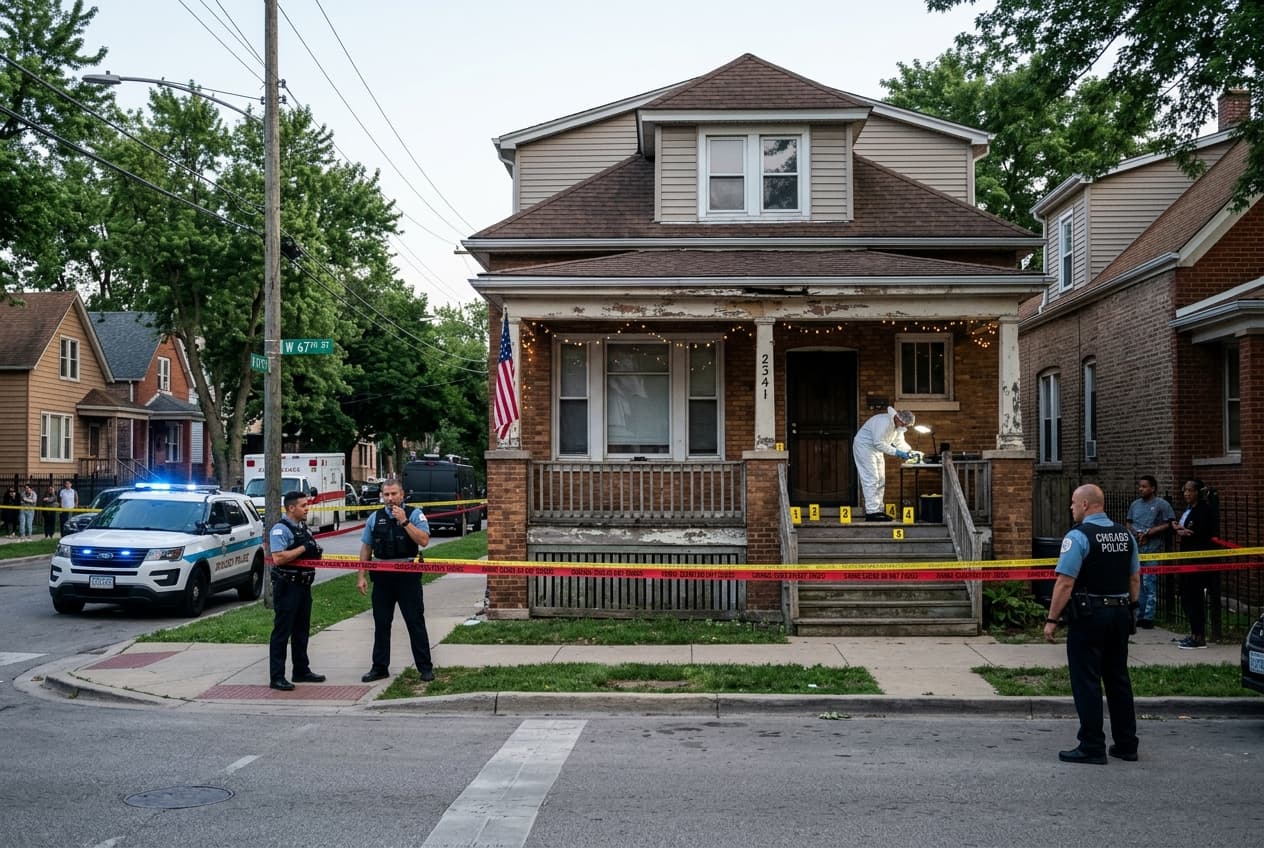Chicago Residential Shooting Kills Two People, One Injured After Gunfire Erupts Chicago Residential Shooting Kills Two People, One Injured After Gunfire Erupts
