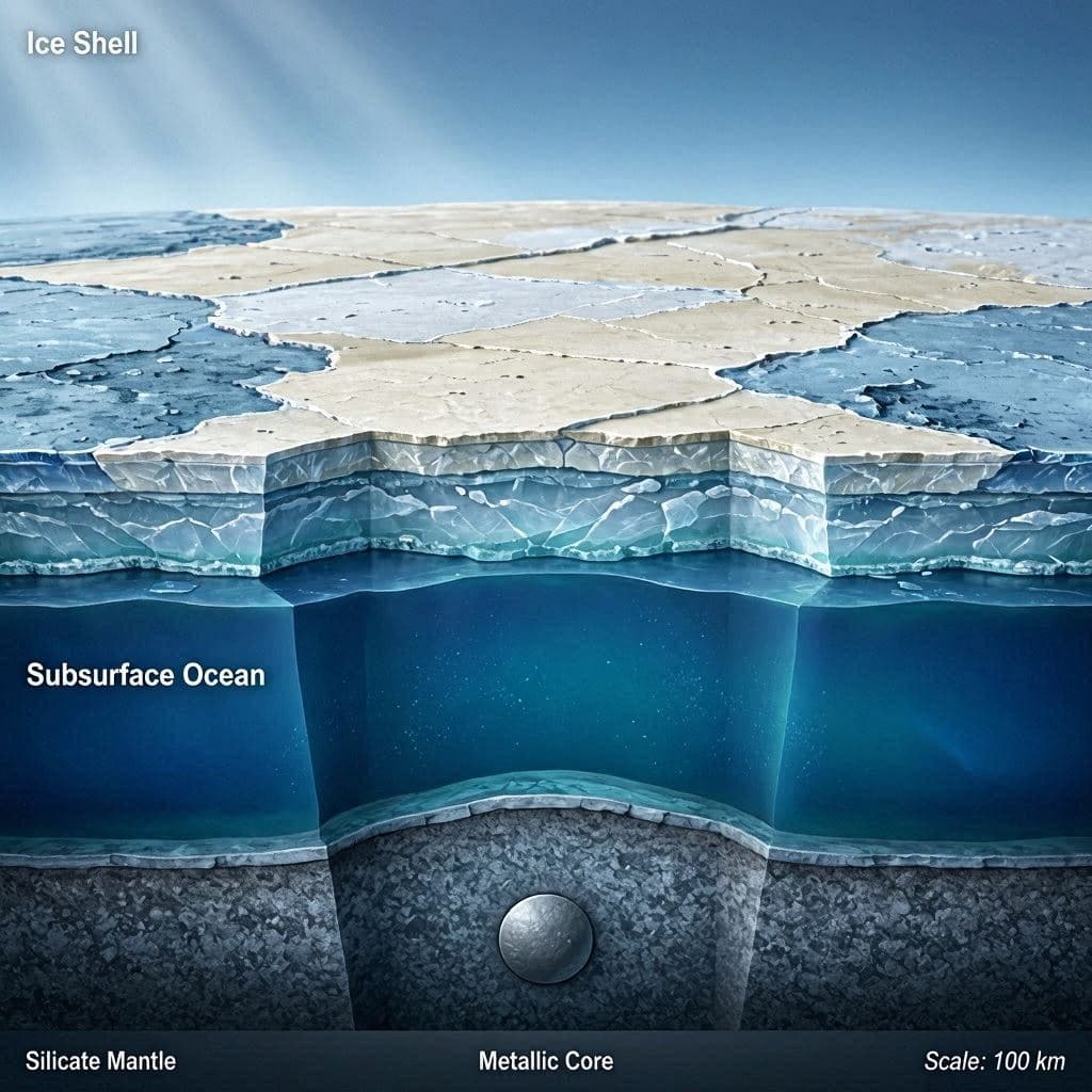Jupiter’s Fist: How Gravity Keeps Europa’s Ocean Liquid Jupiter’s Fist: How Gravity Keeps Europa’s Ocean Liquid