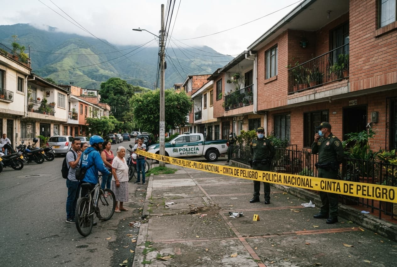 Neighborhood Hit Tragedy: Professional Assassin Kills Target In Broad Daylight On Residential Medellin Street Neighborhood Hit Tragedy: Professional Assassin Kills Target In Broad Daylight On Residential Medellin Street