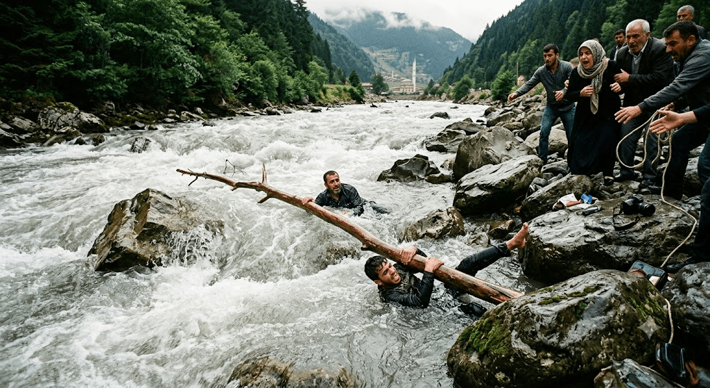 Tragedy in Turkey: Saudi Tourist Swept to His Death by Raging River Currents Tragedy in Turkey: Saudi Tourist Swept to His Death by Raging River Currents