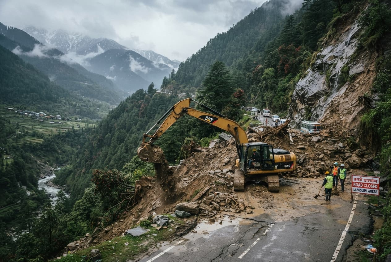 Himachal Pradesh Landslides: Torrential Monsoon Rains Destroy Multiple Homes, Leaving Nine Dead Himachal Pradesh Landslides: Torrential Monsoon Rains Destroy Multiple Homes, Leaving Nine Dead