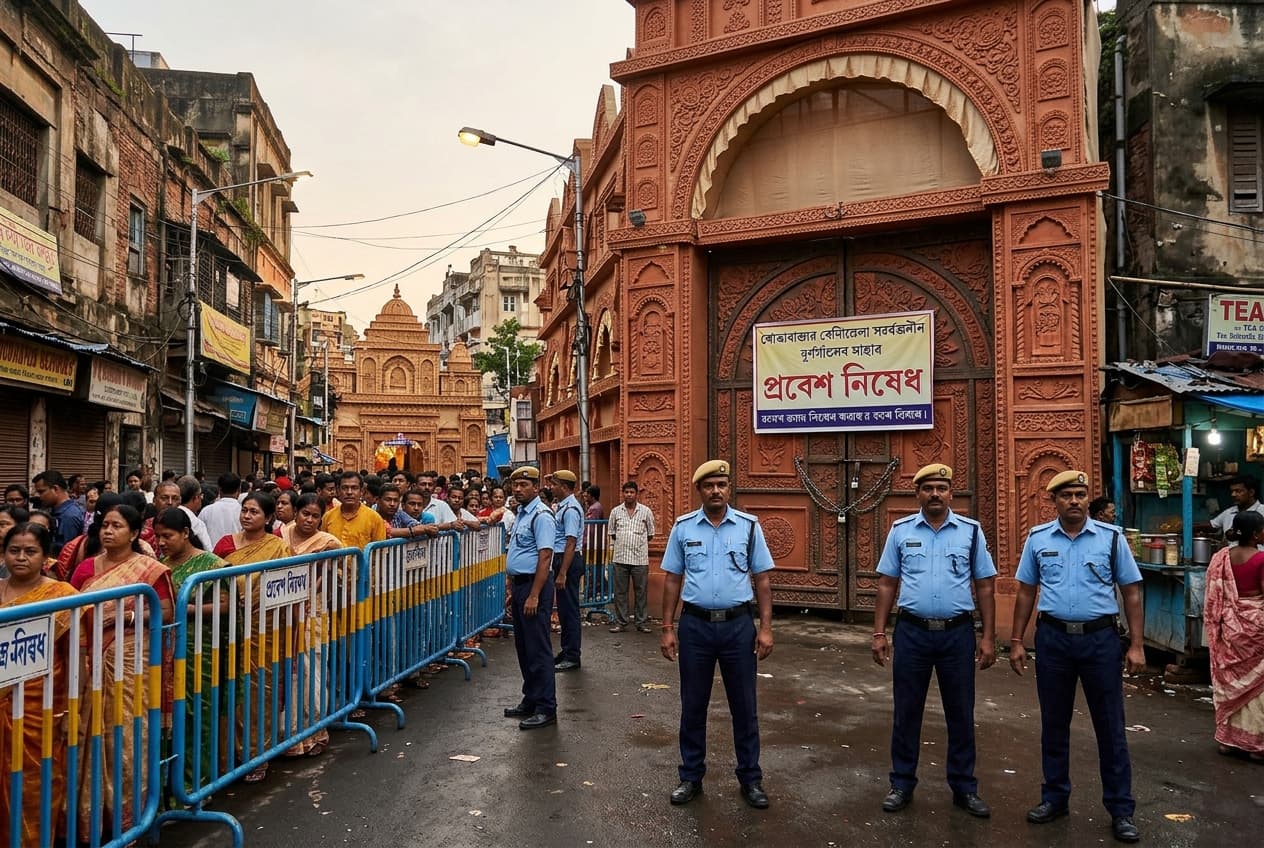 Nineteen Killed, Twenty Five Injured As Crowd Crush Hits Durga Puja Pandal Nineteen Killed, Twenty Five Injured As Crowd Crush Hits Durga Puja Pandal